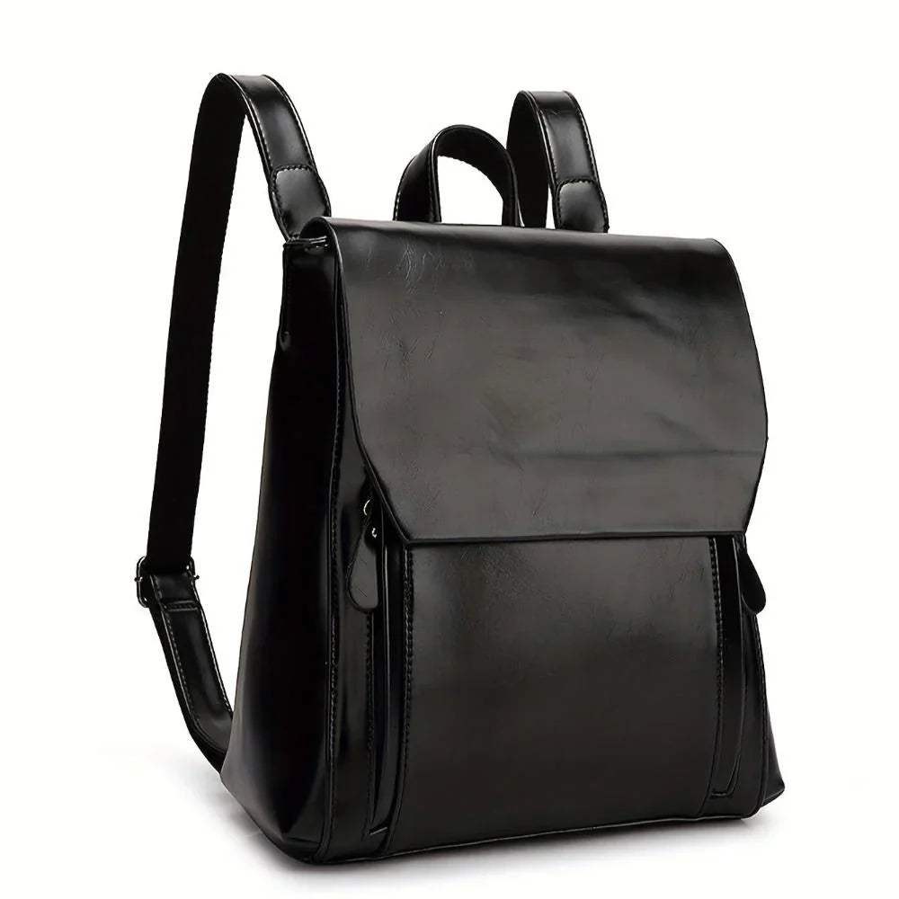 Mary - Stylish Fusion Leather Backpack