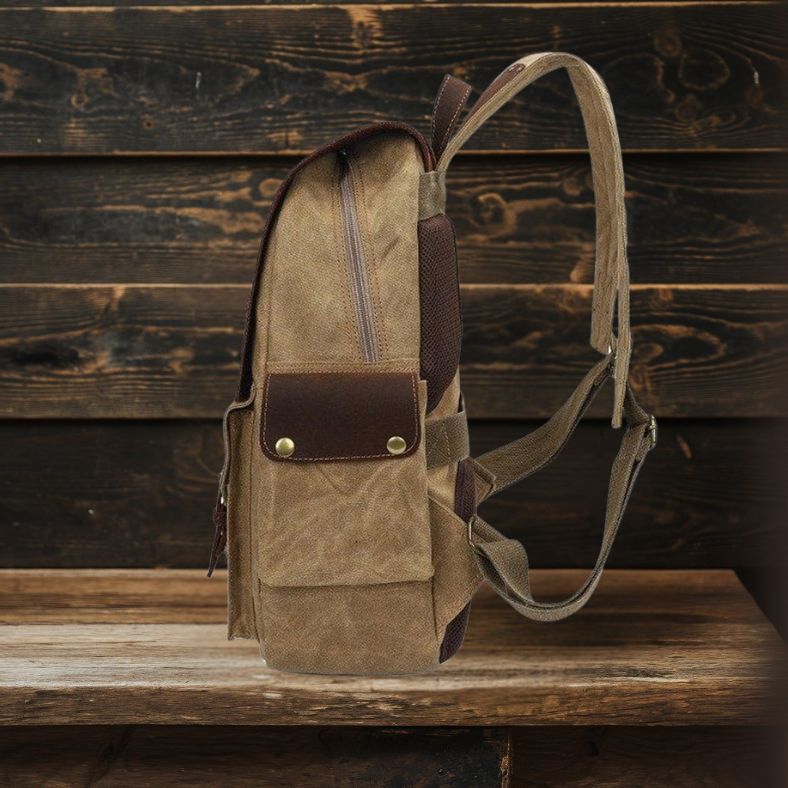 Nancy - Classic Voyager Suede Leather Backpack