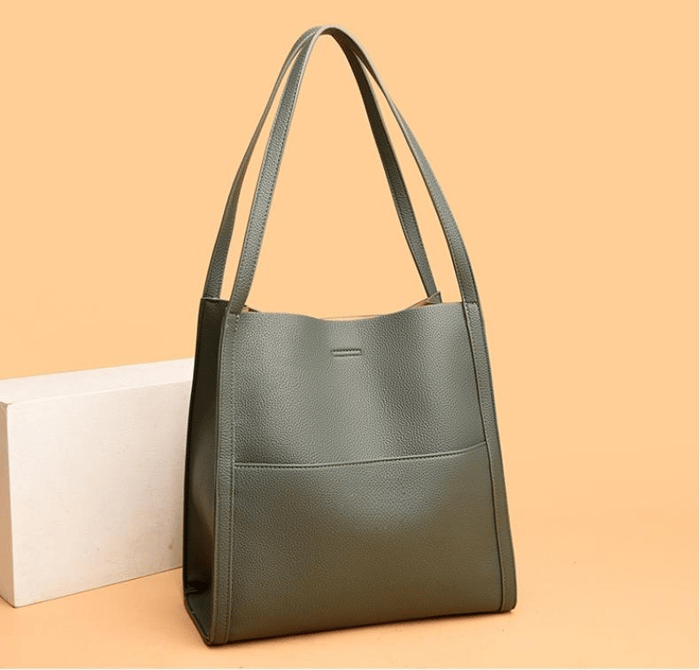 Frances - Luxurious Leather Tote Bag