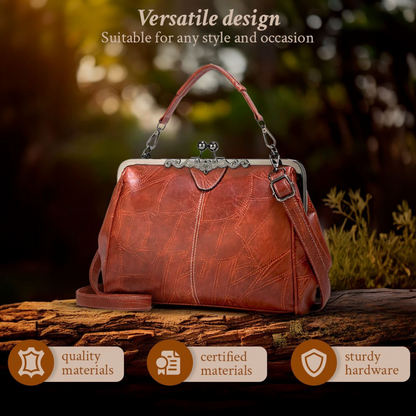 Evelyn - Vintage Classic Leather Bag