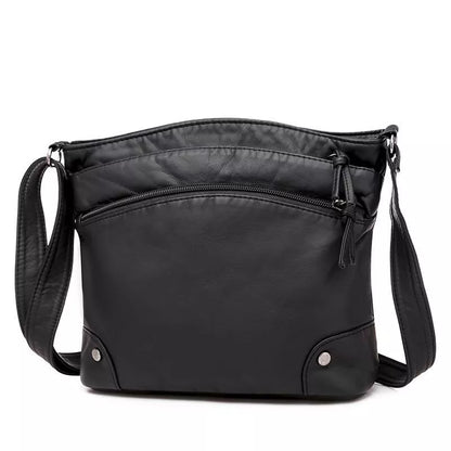 Diane - Vintage Charm Leather Crossbody Bag