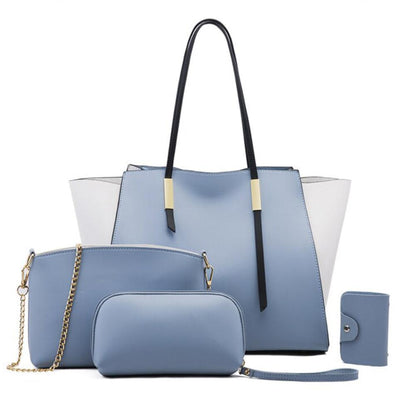 Isabella - Chic Leather 4-Piece Bag Set