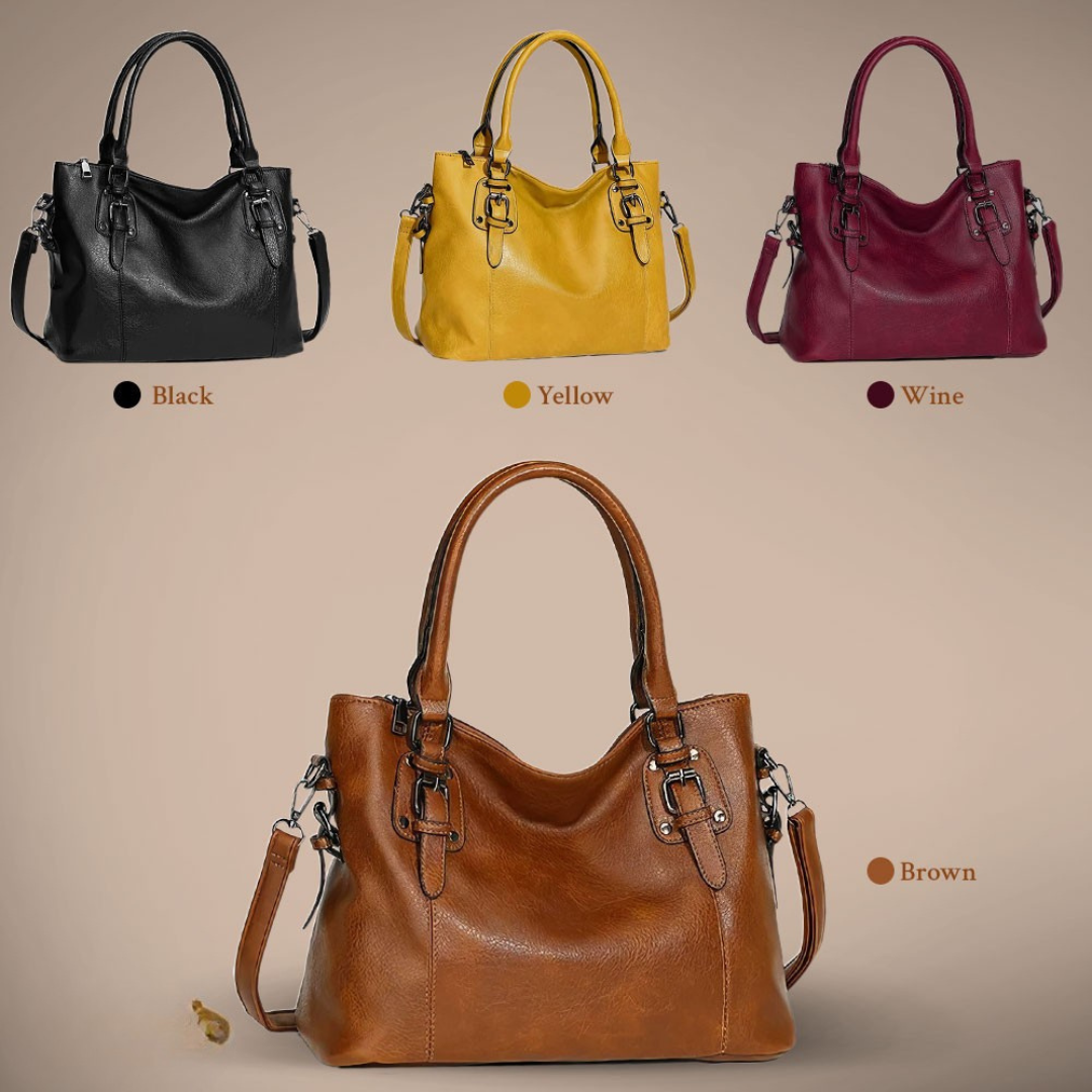 Louise - Graceful Allure Leather Shoulder Bag