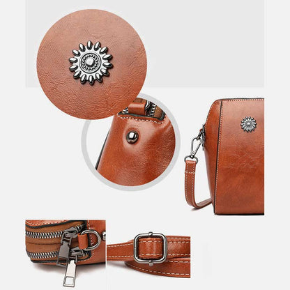 Wilma - Vintage Grace Leather Bag