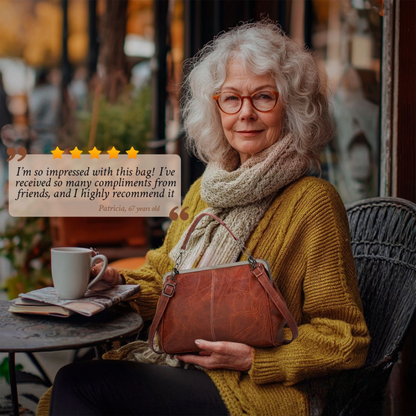 Evelyn - Vintage Classic Leather Bag