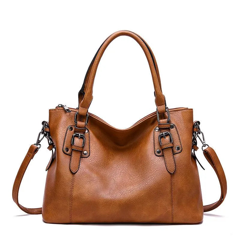 Louise - Graceful Allure Leather Shoulder Bag
