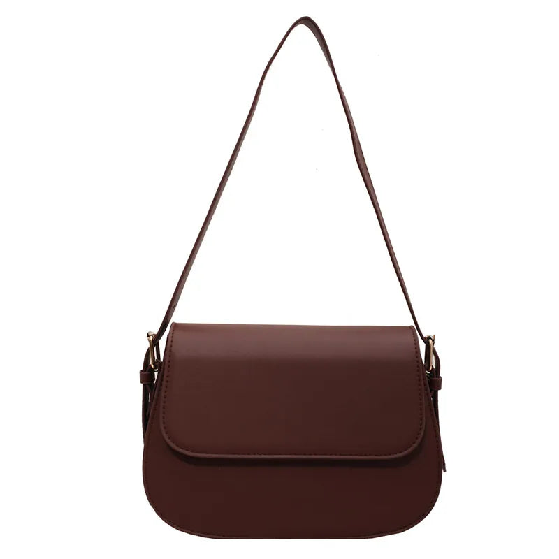 Ada - Classic Vintage Leather Crossbody Bag