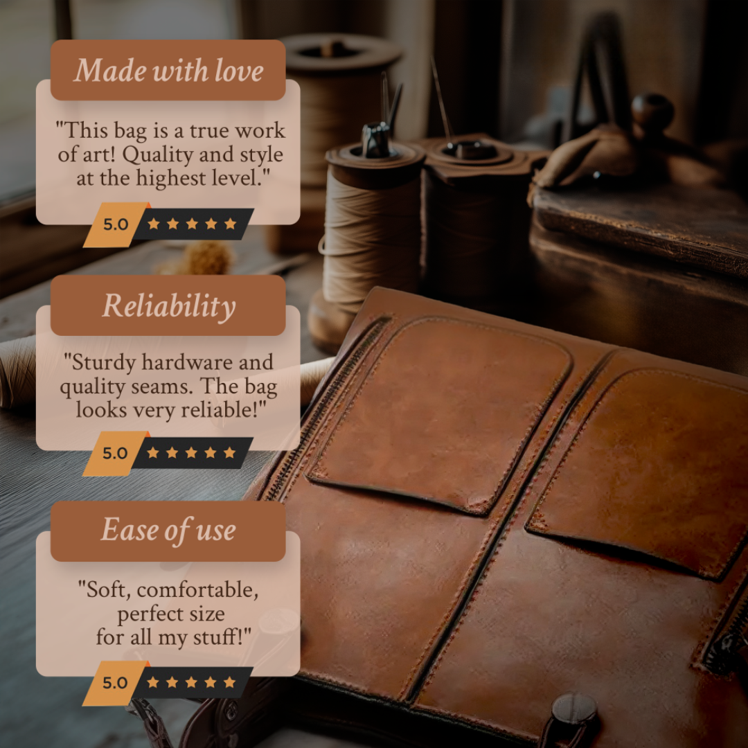 Nancy - Timeless Elegance Leather Shoulder Bag