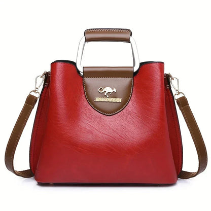 Isabella - Chic Leather Bucket Bag