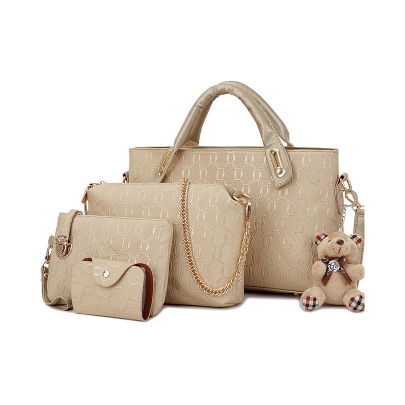 Grace - Legacy 4-Piece Leather Bag Set