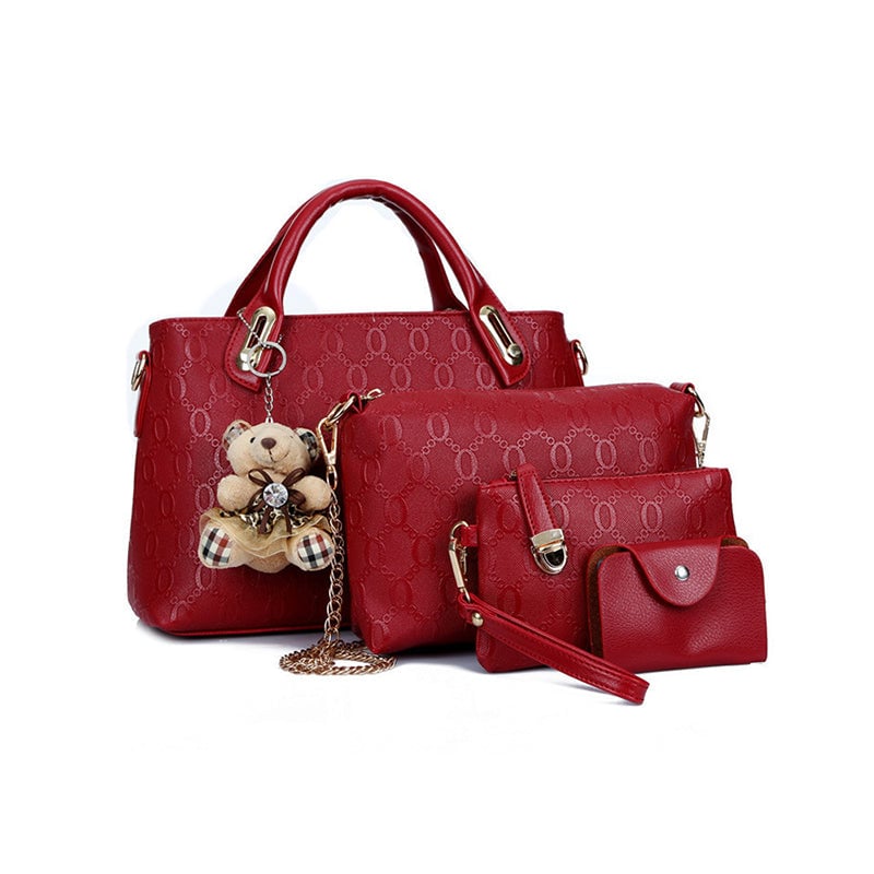 Grace - Legacy 4-Piece Leather Bag Set