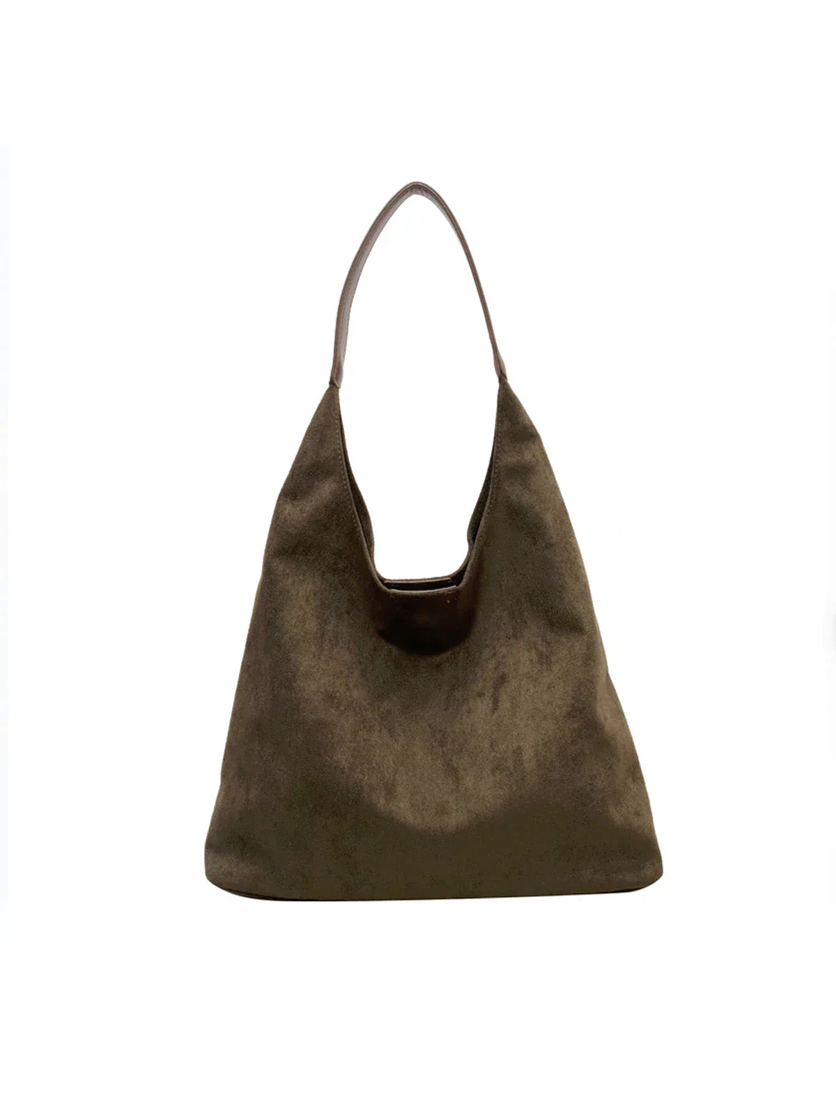 Bernice - Vintage Luxury Suede Leather Handbag