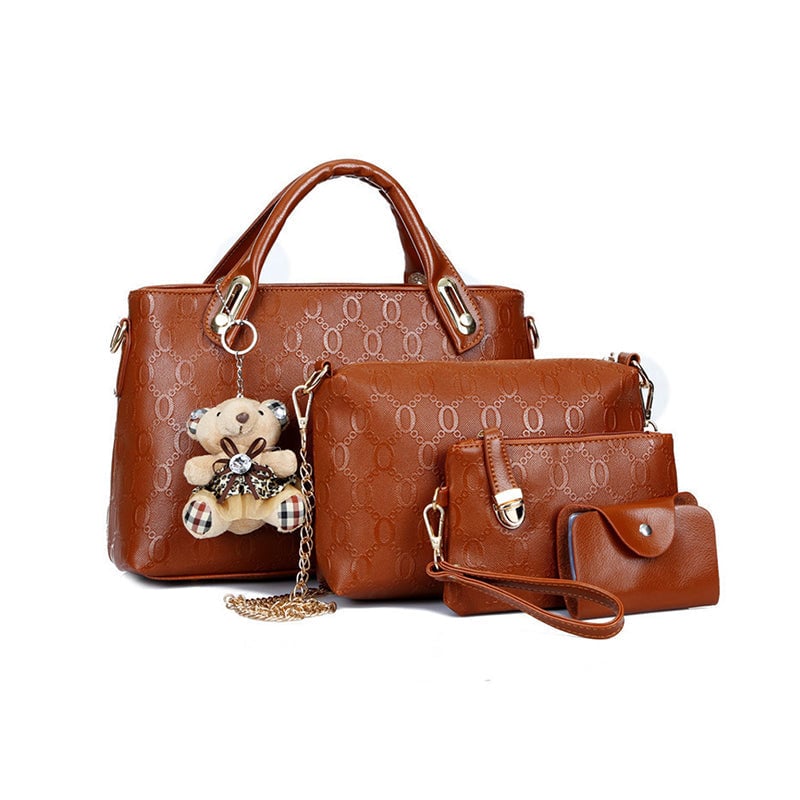 Grace - Legacy 4-Piece Leather Bag Set