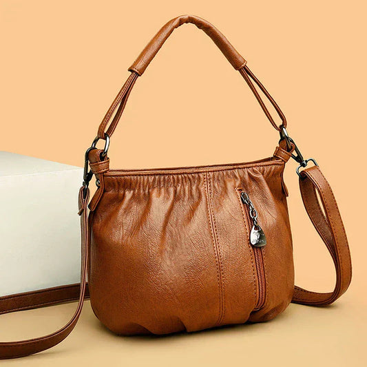 Louise - Vintage Charm Leather Shoulder Bag