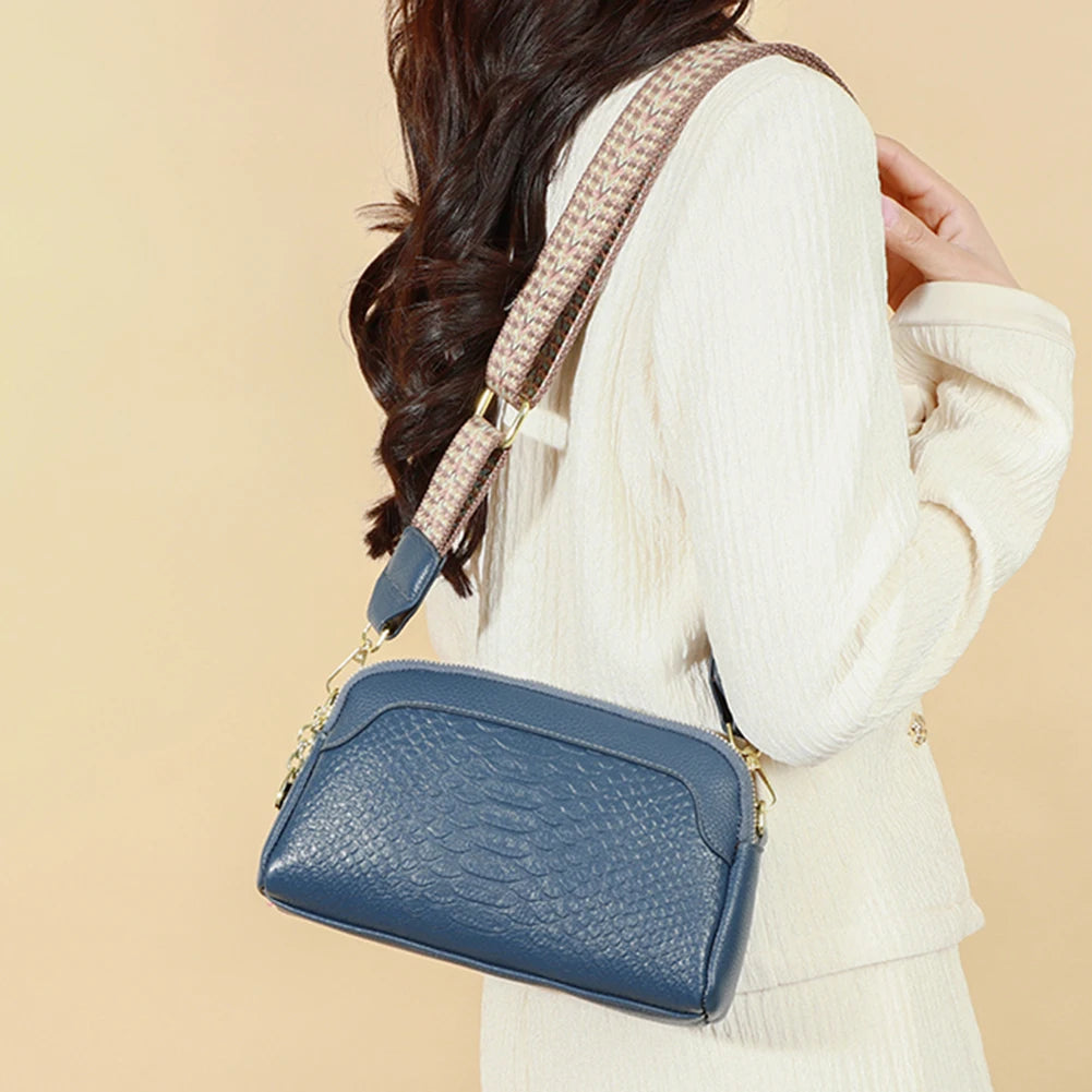 Clara - Prime Elegance Leather Crossbody Bag