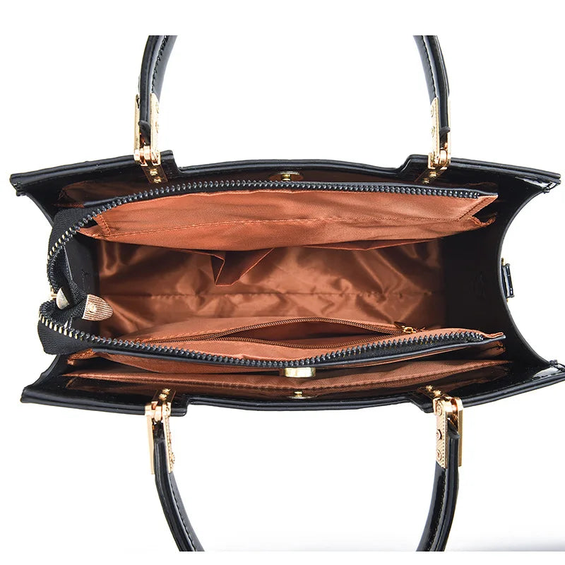 Brooklyn - Luxurious Aura Leather Handbag