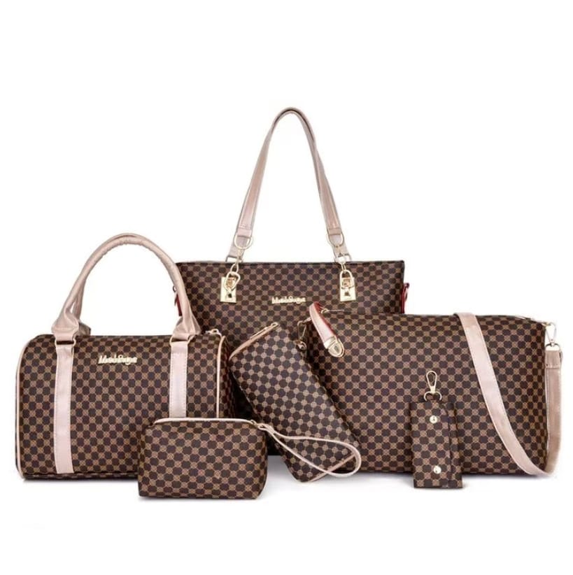 Harper - Prestige 6-Piece Leather Bag Set