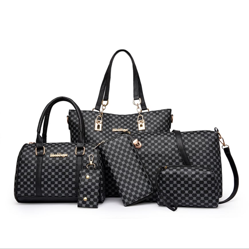 Harper - Prestige 6-Piece Leather Bag Set