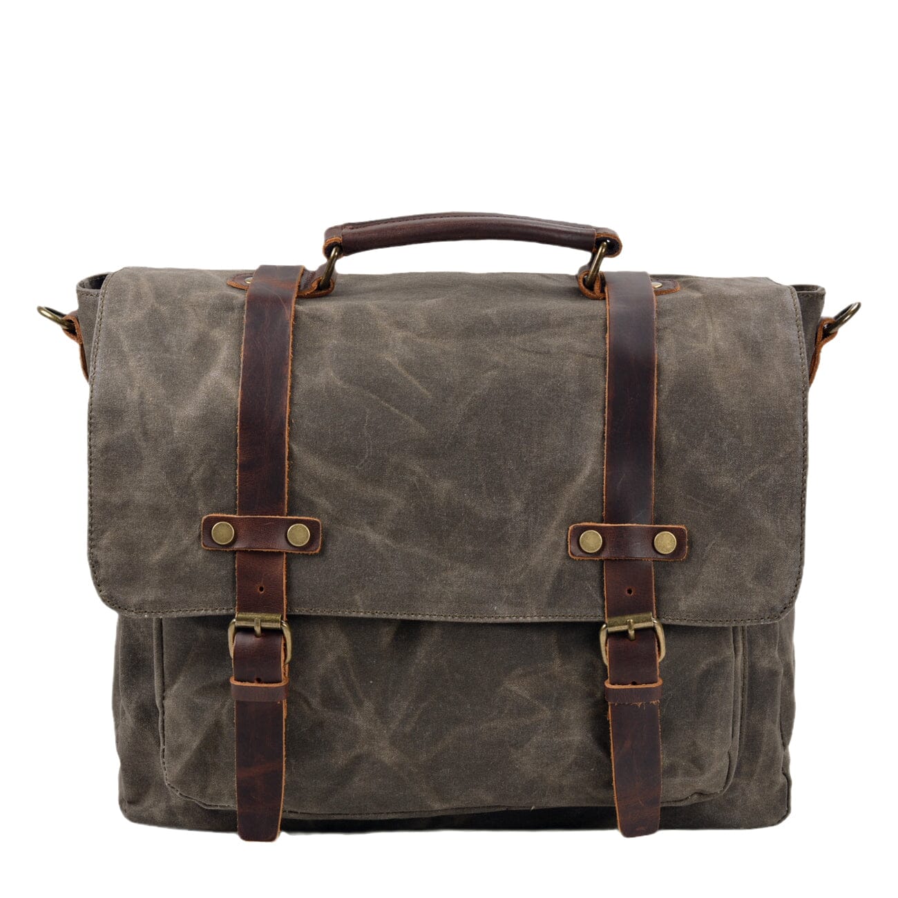 Ruth - Timeless Statement Leather Messenger Bag