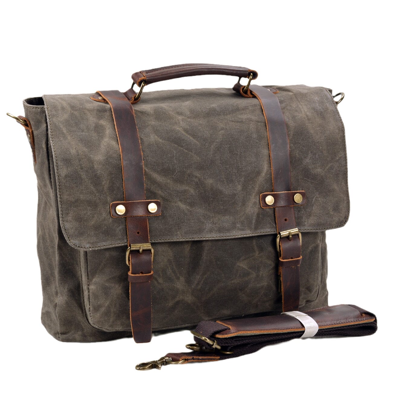 Ruth - Timeless Statement Leather Messenger Bag