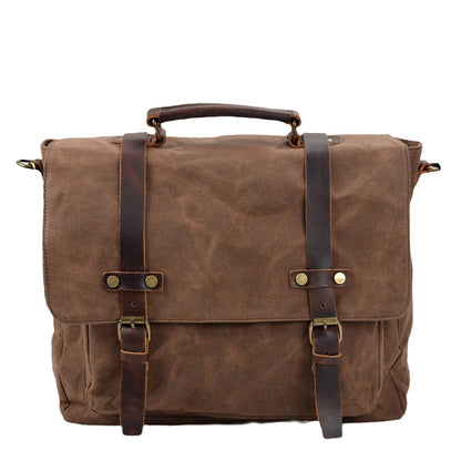 Ruth - Timeless Statement Leather Messenger Bag