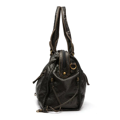 Claudia - Graceful Allure Leather Shoulder Bag