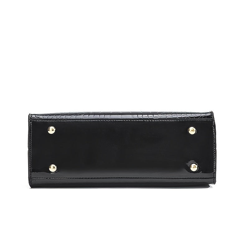 Brooklyn - Luxurious Aura Leather Handbag