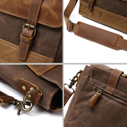 Eleanor - Comfortable Chic Leather Messenger Bag