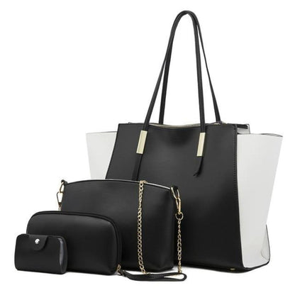 Isabella - Chic Leather 4-Piece Bag Set