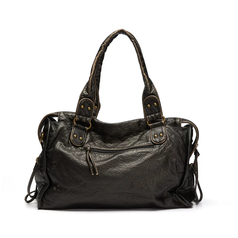 Claudia - Graceful Allure Leather Shoulder Bag