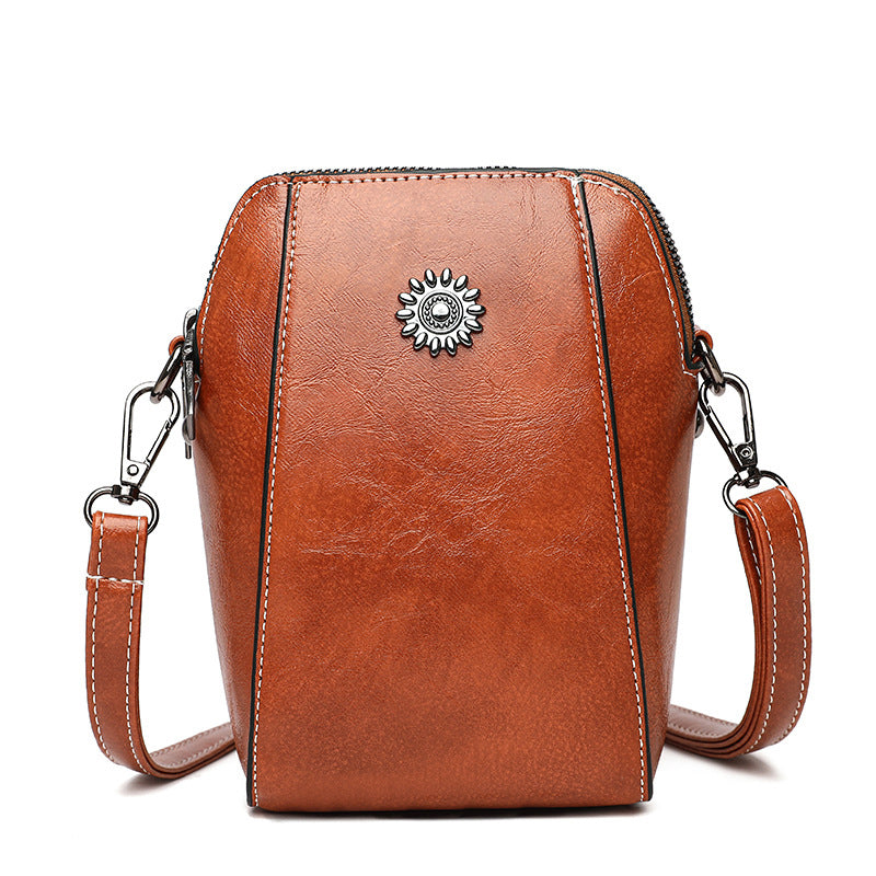 Wilma - Vintage Grace Leather Bag