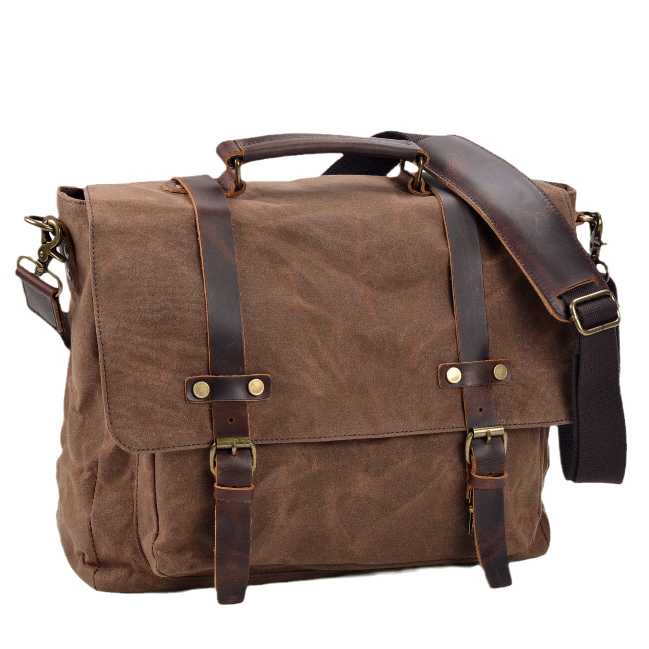Ruth - Timeless Statement Leather Messenger Bag